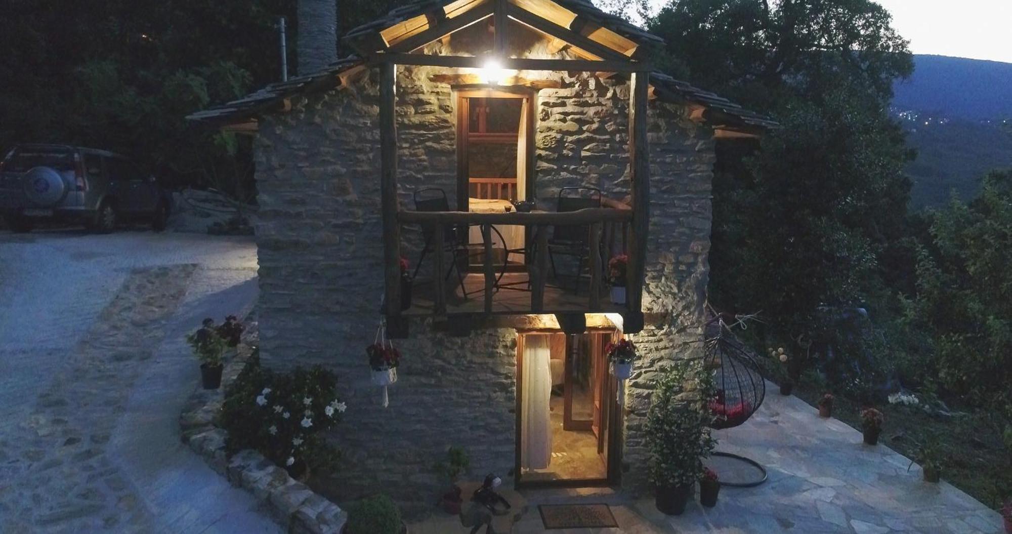 Aristoteli'S Stone House Makrirrákhi Exterior foto